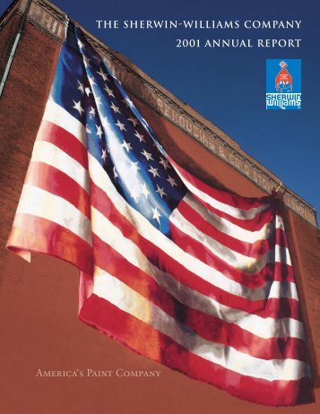 2001 Annual Report - Investor Relations - Sherwin Williams