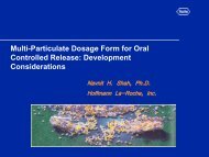 Multi-Particulate Dosage Form for Oral Controlled Release ...