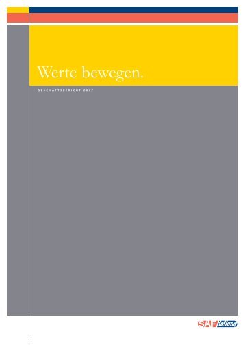 Geschäftsbericht 2007 - saf-holland