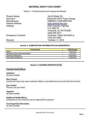 afff english - Amerex Corporation