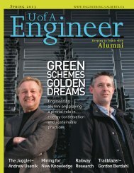 Alumni - Faculty of Engineering - University of Alberta