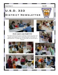 USD 333 - Concordia Public Schools - Concordia, Kansas -May ...