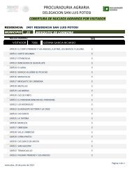 PROCURADURIA AGRARIA