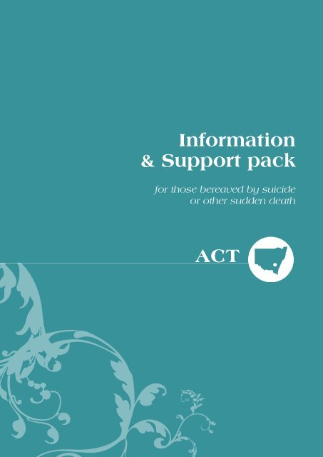 Information & Support pack ACT - Living is for Everyone