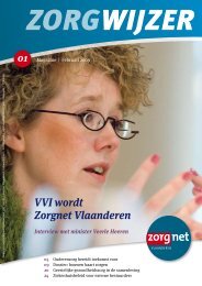 Zorgwijzer 1 - Zorgnet Vlaanderen