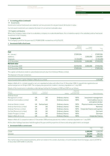 Download our latest Annual Report for 2009 [PDF] - East West ...