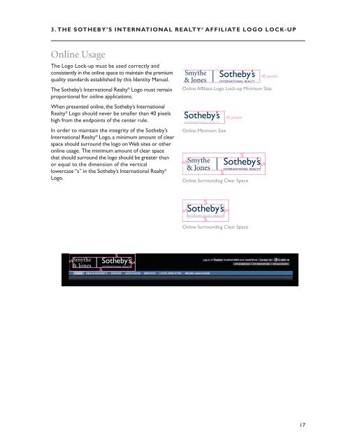 Sotheby's International RealtyÂ® Identity Standards ... - the Members