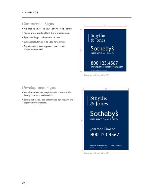 Sotheby's International RealtyÂ® Identity Standards ... - the Members