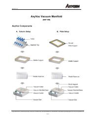AxyVac Vacuum Manifold