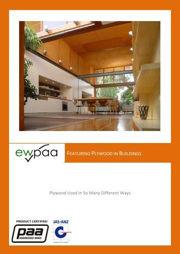 Featuring Plywood in Buildings - Engineered Wood Products ...
