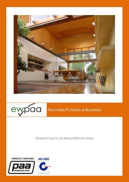 Featuring Plywood in Buildings - Engineered Wood Products ...