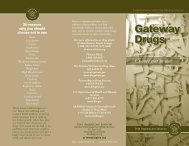 Gateway Drugs brochure - American Legion