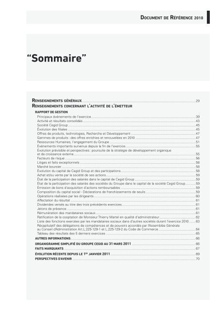 Document de RÃƒÂ©fÃƒÂ©rence 2010 - Paper Audit & Conseil