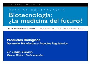 Intentos de Copias de Productos BiolÃ³gicos