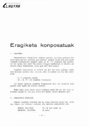 Eragiketa konposatuak