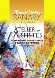 Mieux Vivre NÂ°154 - FÃ©vrier 2012 (.pdf - 2,38 Mo) - Sanary-sur-Mer