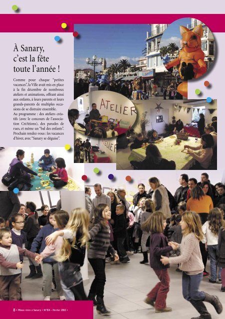 Mieux Vivre NÂ°154 - FÃ©vrier 2012 (.pdf - 2,38 Mo) - Sanary-sur-Mer