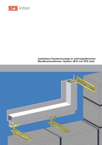 Justierbare Fenstermontage in wÃ¤rmegedÃ¤mmten ... - Veka