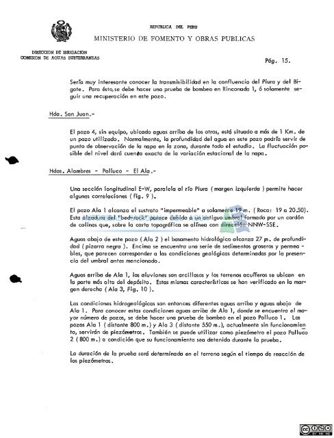 Informe sobre inventario de pozos (Fase I) - Autoridad Nacional del ...