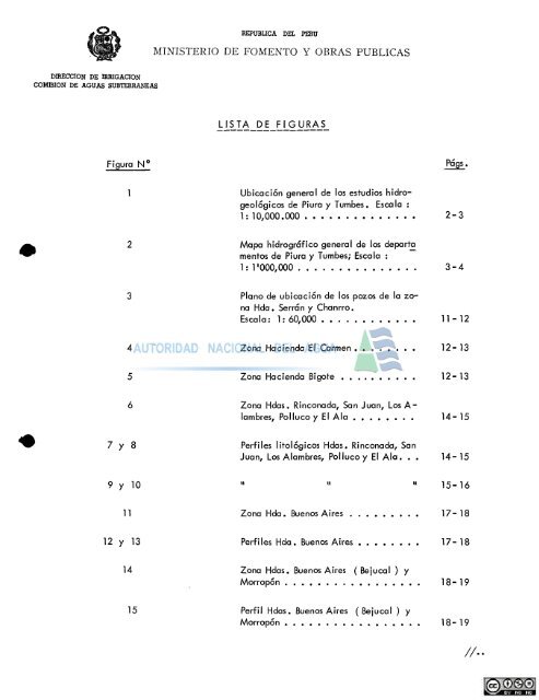 Informe sobre inventario de pozos (Fase I) - Autoridad Nacional del ...