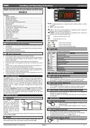 XR30CX - Dixell