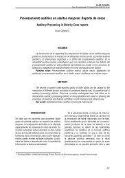 Procesamiento auditivo en adultos mayores: Reporte de casos