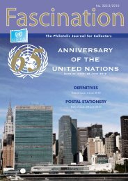 definitives postal stationery - United Nations Postal Administration