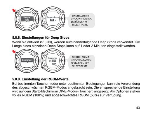 Suunto D4 Bedienungsanleitung