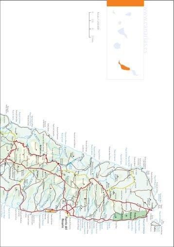 PDF Mapa de la isla de Fuerteventura