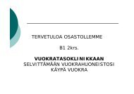 Asuntosijoittaja ja putkiremontti - Suomen Vuokranantajat ry