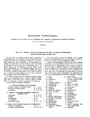 07. Statistische Nachweisungen, betreffend die in den Jahren 1881 ...