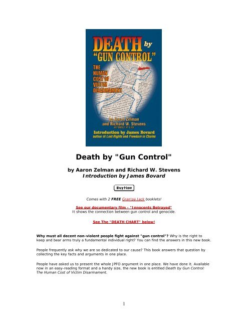 Death by "Gun Control" - NJIAT