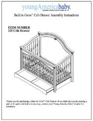 ITEM NUMBER 230 Toddler Bed/Day Bed  - Stanley Furniture