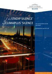 SGG STADIP SILENCEÂ® SGG CLIMAPLUS ... - Hole Glass AS