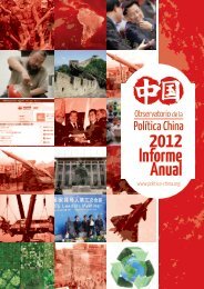 Informe Anual - Observatorio de la polÃ­tica China