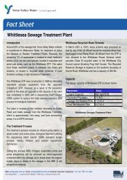 Whittlesea Sewage Treatment Plant - Yarra Valley Water