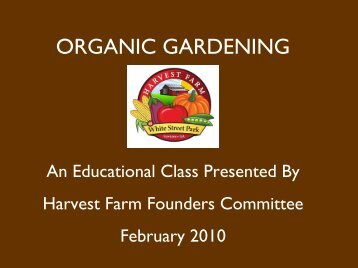 ORGANIC GARDENING - Suwanee, Georgia