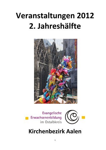 Programm im Dekanat Aalen (PDF 1,84 MB - Evangelische ...