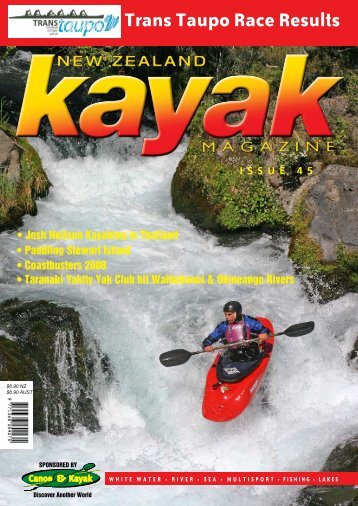 ISSUE 4 5 Trans Taupo Race Results - Canoe & Kayak