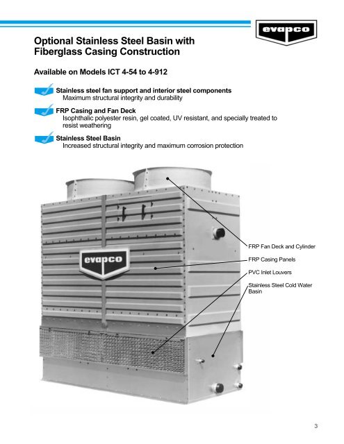 ICT Cooling Towers - Evapco