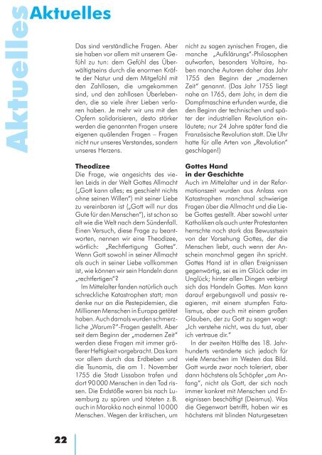 Heft 2/2005 - Zeit & Schrift