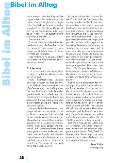 Heft 2/2005 - Zeit & Schrift