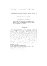 COHOMOGENEITY ONE ANTI DE SITTER SPACE H3 ...