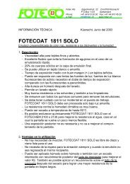 FOTECOAT 1811 SOLO