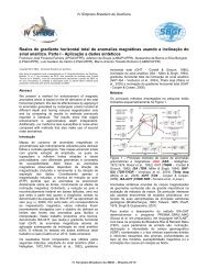 Realce do gradiente horizontal total de anomalias ... - Geologia Ufpr