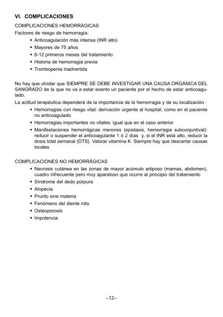 AtenciÓn Al Paciente En Tratamiento Con AnticoagulaciÓn