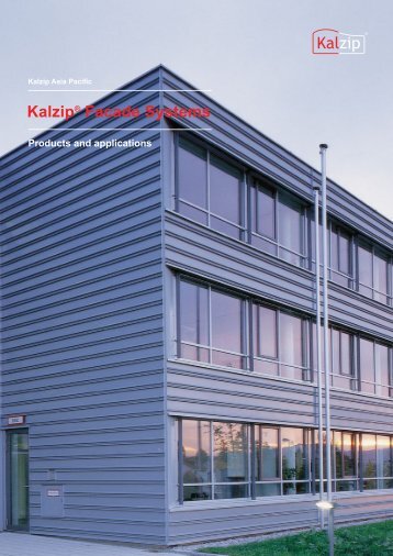 Kalzip facade system