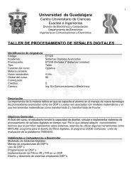 taller de procesamiento de seÃ±ales digitales - Universidad de ...