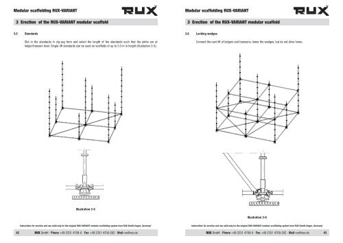 Instructions Variant - SCAFOM-RUX UK