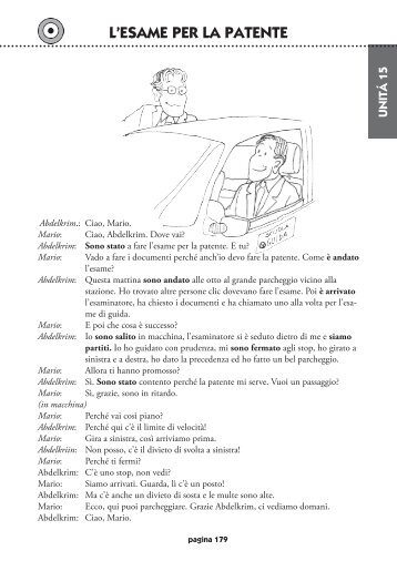 UnitÃ  15: L'esame per la patente - Italiano L2